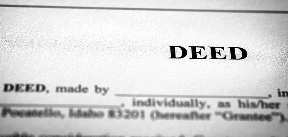 What is a deed versus a title?